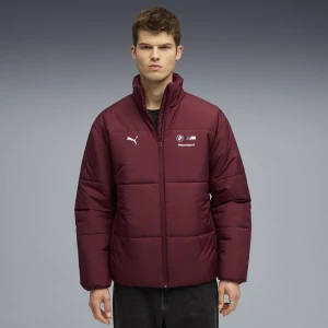 PUMA Męska kurtka puchowa BMW M Motorsport Essentials, Odzież, Czerwony,