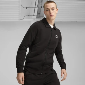 PUMA Męska kurtka sportowa T7, Odzież, Czarny,