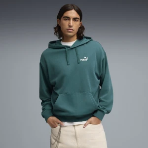 Zdjęcie produktu PUMA Męska luźna bluza z kapturem Essentials z logo No.1, Odzież, Zielony