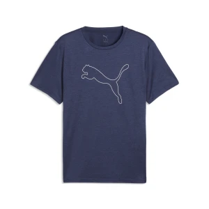 Zdjęcie produktu PUMA Męska melanżowa koszulka TAD ESSENTIALS z logo Cat, Odzież, Niebieski