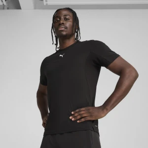 PUMA Męska przewiewna koszulka CLOUDSPUN Soft, Odzież, Czarny,