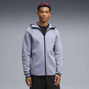PUMA Męska rozpinana bluza z kapturem Evostripe, Odzież, Szary,