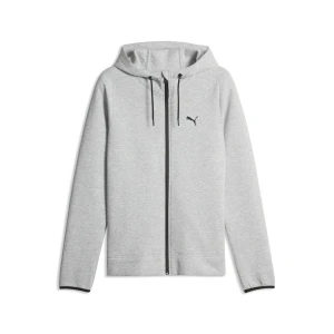 PUMA MÄ™ska rozpinana bluza z kapturem EVOSTRIPE Spacer, OdzieÅ¼, Szary