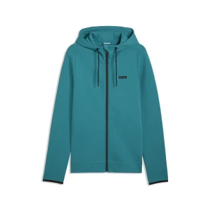 Zdjęcie produktu PUMA Męska rozpinana bluza z kapturem Spacer, Odzież, Zielony