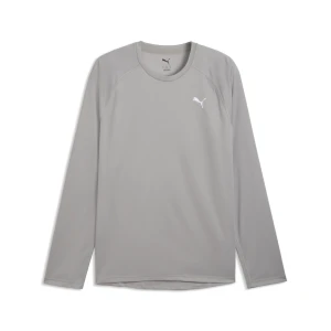 PUMA Męska sportowa koszulka treningowa z długim rękawem Essentials, Akcesoria, Szary,