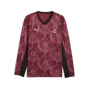 PUMA Męska trzecia koszulka Galatasaray SK z długim rękawem, Odzież, Czerwony,