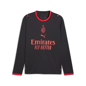 PUMA Męska trzecia koszulka z długim rękawem AC Milan 26 / 27, Akcesoria, Szary