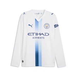 PUMA Męska trzecia koszulka z długim rękawem Manchester City 26 / 27, Akcesoria, Biały