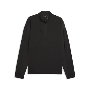 PUMA Męska wiatrówka do golfa, Odzież, Czarny,