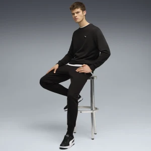 PUMA Męski dres Essentials Elevated, Odzież, Czarny,