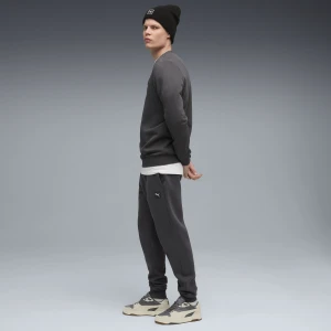 PUMA Męski dres Essentials Elevated, Odzież, Szary,