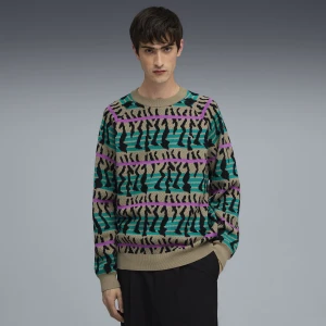 PUMA Męski sweter Special Items, Akcesoria, Beżowy,