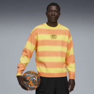 PUMA Sweter unisex LaFrancé HEEM, Akcesoria, Pomarańczowy,