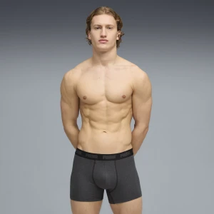 PUMA Męskie bokserki (3 pary), Odzież, Szary,