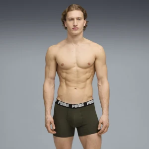 PUMA Męskie bokserki (4 pary), Odzież, Zielony,