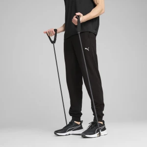 PUMA Męskie joggery TAD ESSENTIALS z frotté, Akcesoria, Czarny,