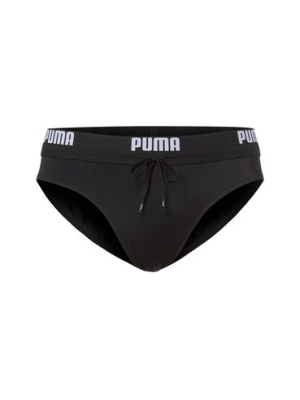 Puma Męskie kąpielówki Mężczyźni czarny jednolity,