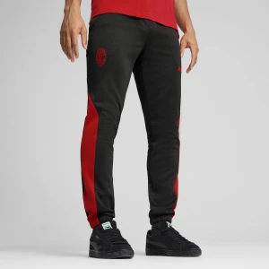 PUMA Męskie spodnie AC Milan ftblNRGY+, Odzież, Czarny,