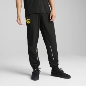 PUMA Męskie spodnie Borussia Dortmund ftblARCHIVE, Odzież, Czarny,