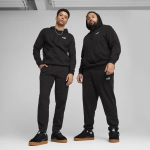 PUMA Męskie spodnie dresowe Essentials z logo No. 1, Akcesoria, Czarny