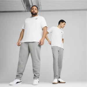 PUMA Męskie spodnie dresowe Essentials z logo No. 1, Akcesoria, Szary,
