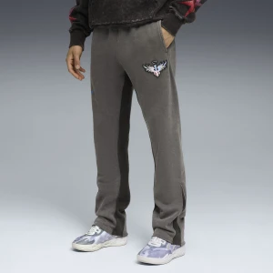 PUMA Męskie spodnie dresowe LaMelo Star Vision z rozszerzanymi nogawkami, Odzież, Szary,