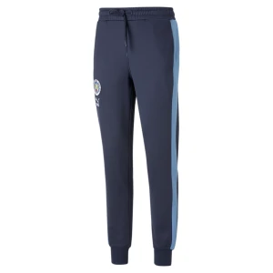 PUMA Męskie spodnie dresowe Manchester City F.C. ftblHeritage T7, Akcesoria, Niebieski,