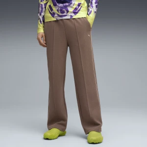 PUMA Męskie spodnie dresowe T7, Odzież, Brązowy,