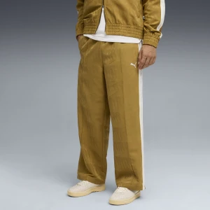 PUMA Męskie spodnie dresowe The NeverWorn V T7, Odzież, Brązowy,