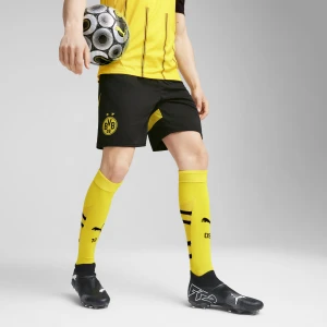 PUMA Męskie szorty Borussia Dortmund 24/25, Odzież, Czarny,