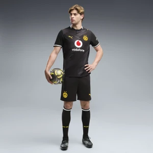 PUMA Męskie szorty Borussia Dortmund 26 / 27, Odzież, Czarny