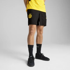 PUMA Męskie szorty Borussia Dortmund ftblARCHIVE, Odzież, Czarny,