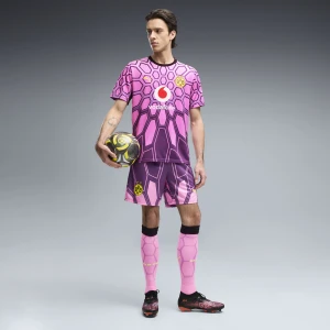 PUMA Męskie szorty bramkarskie Borussia Dortmund 26 / 27, Akcesoria, Fioletowy