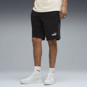PUMA Męskie szorty Essentials Camo 10'', Odzież, Czarny,