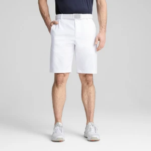PUMA Męskie szorty golfowe Dealer 10", Odzież, Biały,