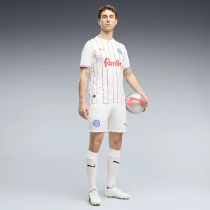 PUMA MÄ™skie szorty Holstein Kiel 26/27, OdzieÅ¼, BiaÅ‚y