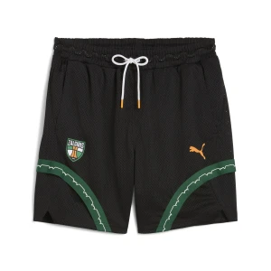 PUMA Męskie szorty koszykarskie BC Zalgiris Kaunas po meczu, Akcesoria, Czarny,