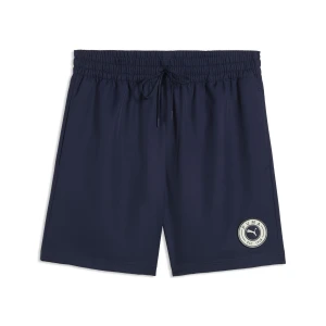 PUMA Męskie szorty luźne Graphics Frenzy, Odzież, Niebieski,