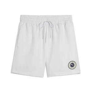 PUMA Męskie szorty luźne Graphics Frenzy, Odzież, Szary,