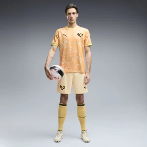 PUMA Męskie szorty Palermo Calcio 26 / 27, Odzież, Beżowy