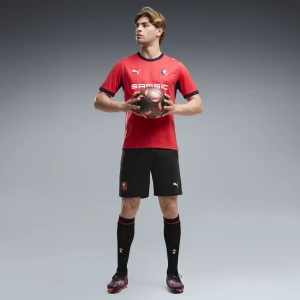 PUMA Męskie szorty Stade Rennais 26/27, Odzież, Czarny,