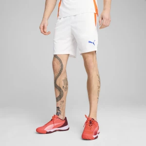 PUMA Męskie szorty treningowe do padla INDIVIDUAL, Odzież, Biały,