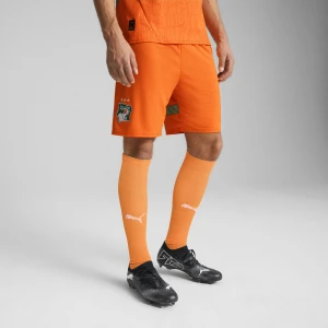PUMA Męskie szorty Wybrzeże Kości Słoniowej 2025, Odzież, Pomarańczowy,