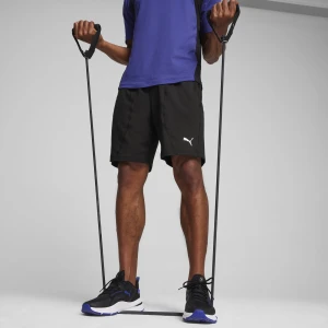 PUMA Męskie szorty z dzianiny CLOUDSPUN 7", Odzież, Czarny,