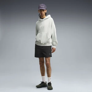 PUMA Męskie szorty z tkaniny Run Culture Collective T7 5'' o luźnym kroju, Odzież, Czarny