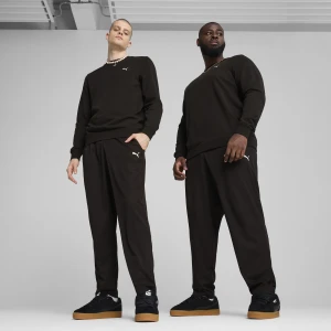 PUMA Męskie tkane spodnie Essentials, Odzież, Czarny,