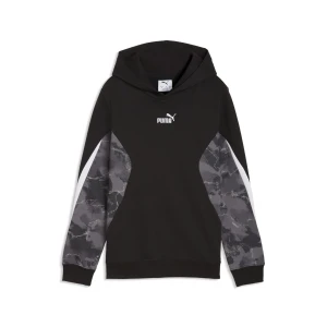 PUMA Młodzieżowa bluza z kapturem Essentials Camo, Akcesoria, Czarny,