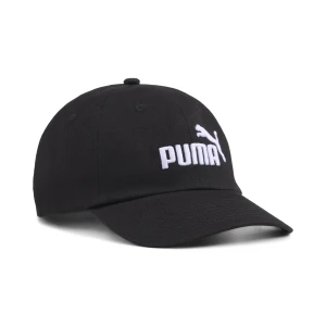 PUMA Młodzieżowa czapka z daszkiem Essentials z logo No. 1, Akcesoria, Czarny,