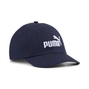 PUMA Młodzieżowa czapka z daszkiem Essentials z logo No. 1, Akcesoria, Niebieski,