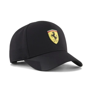 PUMA Młodzieżowa czapka z daszkiem Scuderia Ferrari, Akcesoria, Czarny,